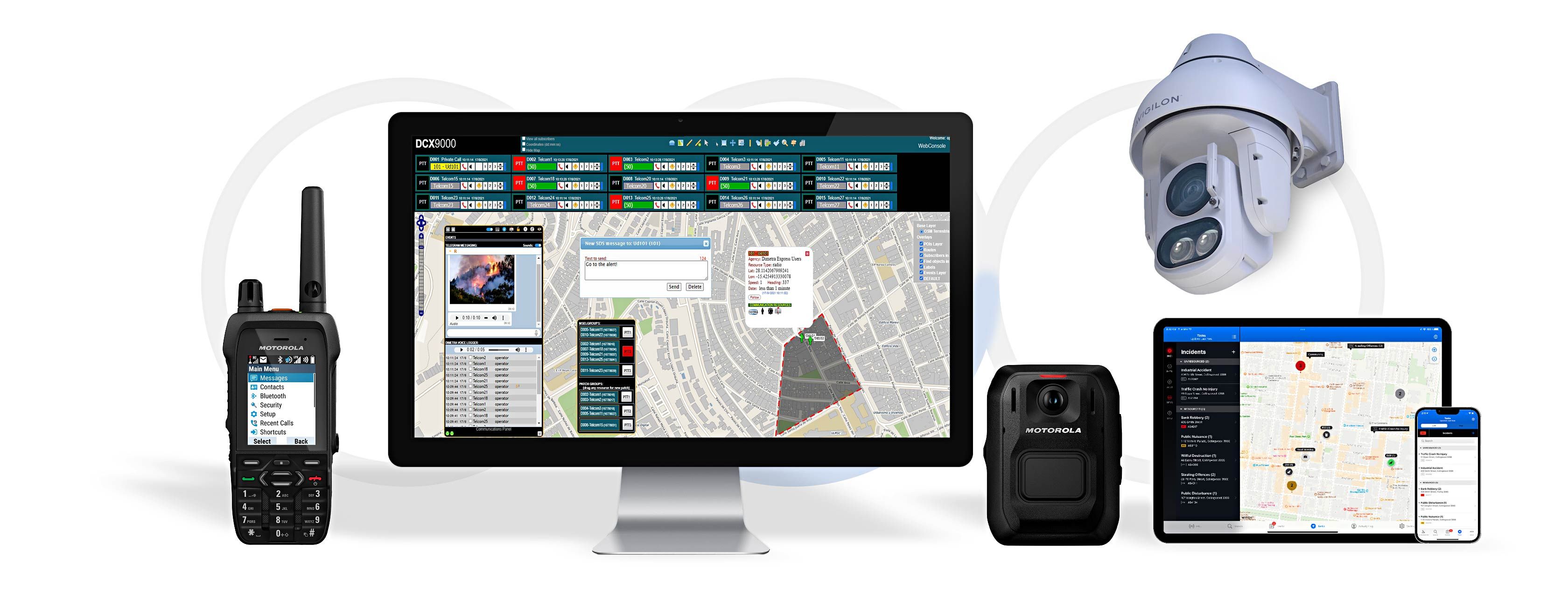 Motorola Solutions products are connected within the ecosystem
